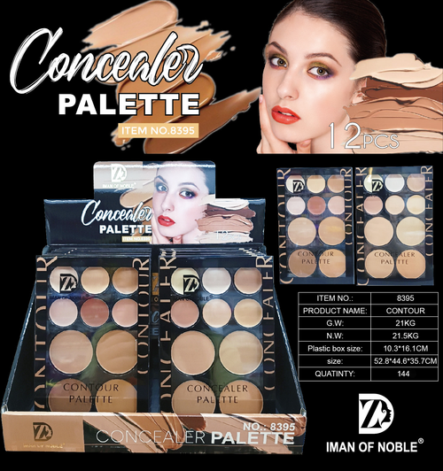 IMAN OF NOBLE 10-Color Concealer & Contour Palette