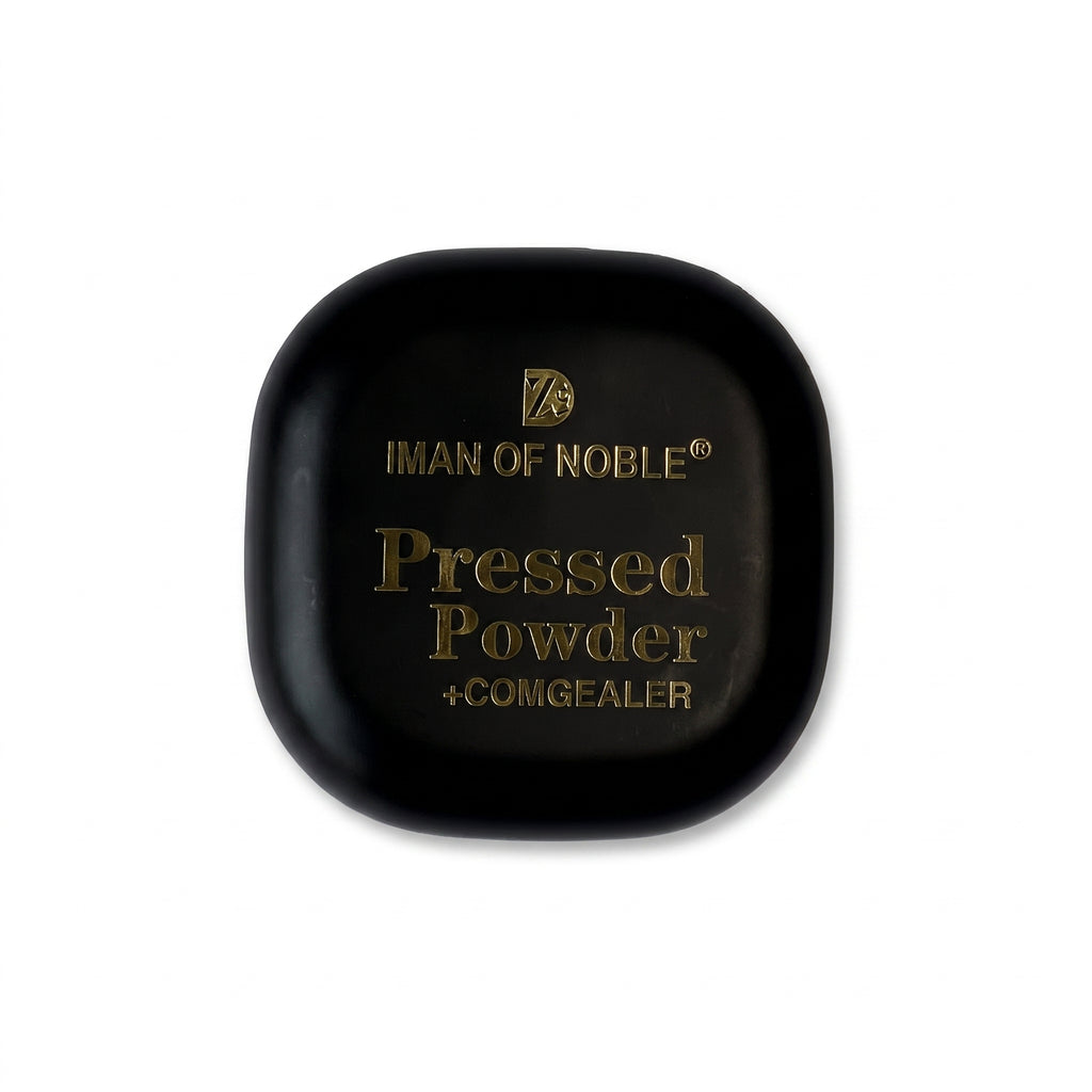 Iman of Noble 2-in-1 Pressed Powder & Concealer Compact with Mirror