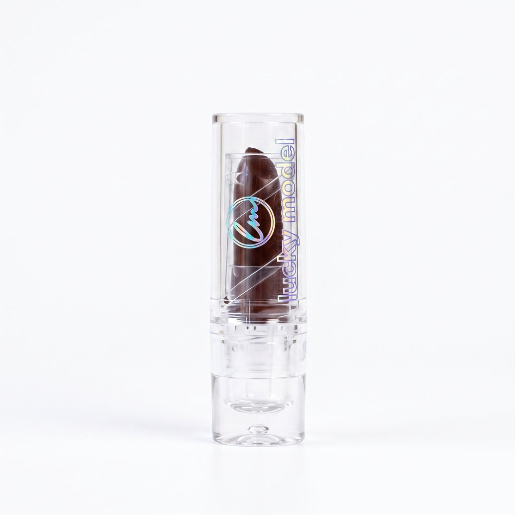 Lucky Model Crystal Clear Holographic Casing Lipstick