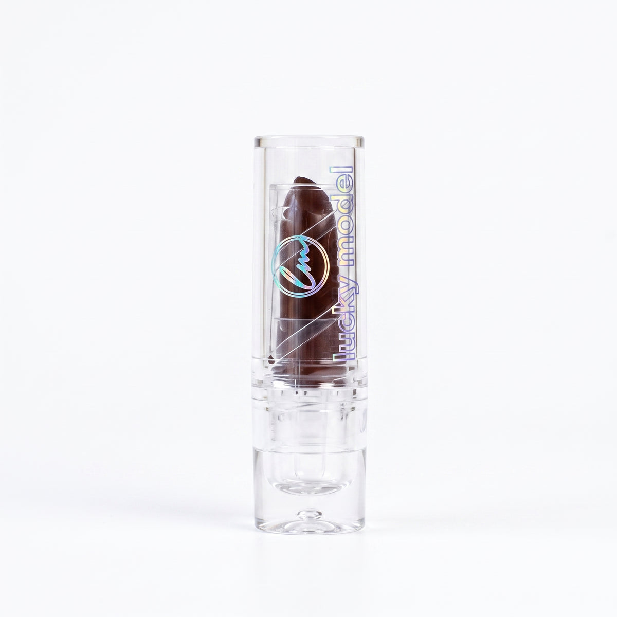Lucky Model Crystal Clear Holographic Casing Lipstick