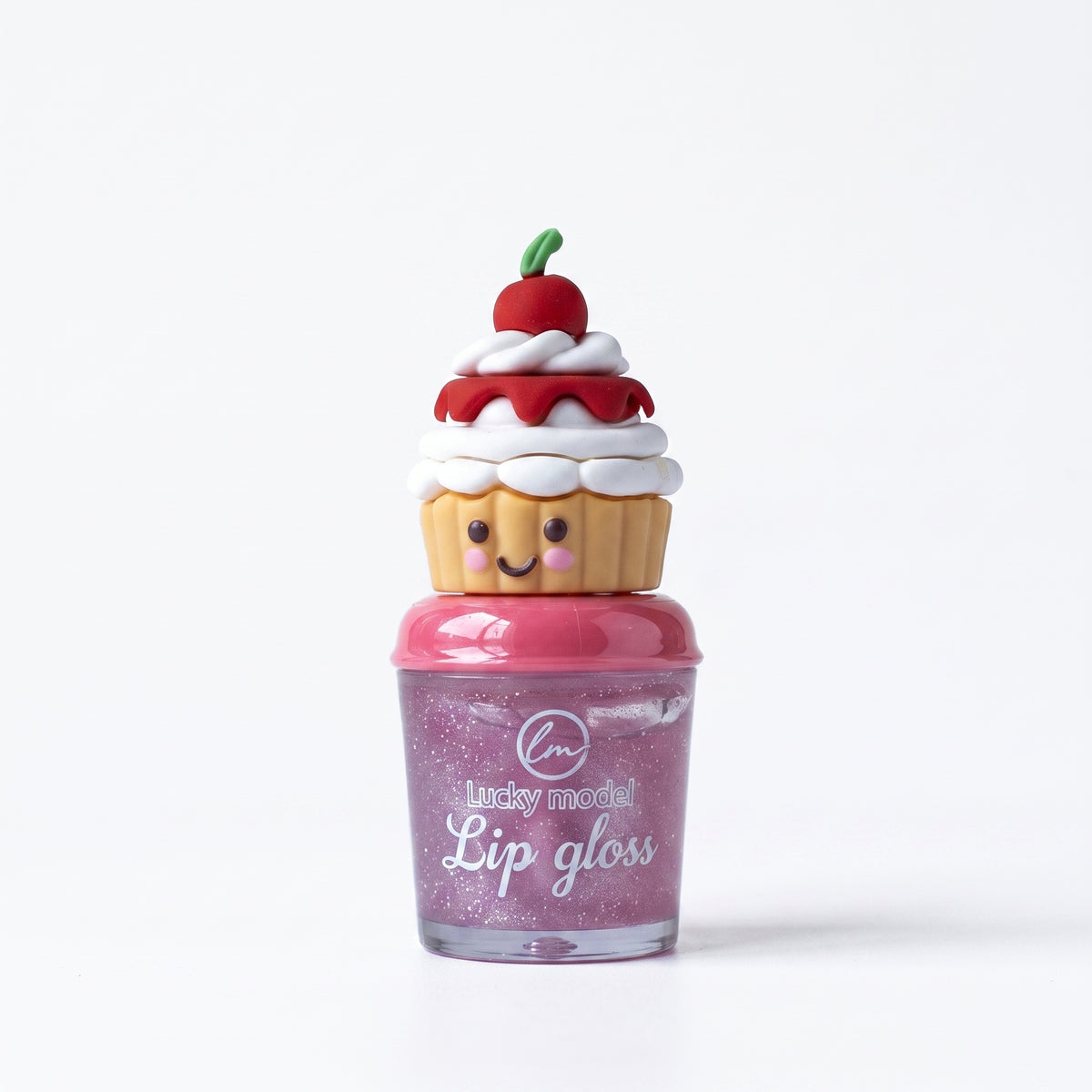 Lucky Model Sweet Cupcake High-Shine Shimmer Lip Gloss