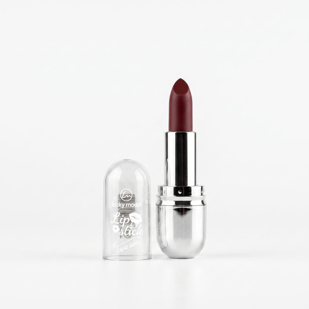 Lucky Model Clear Capsule Silver Bullet Lipstick