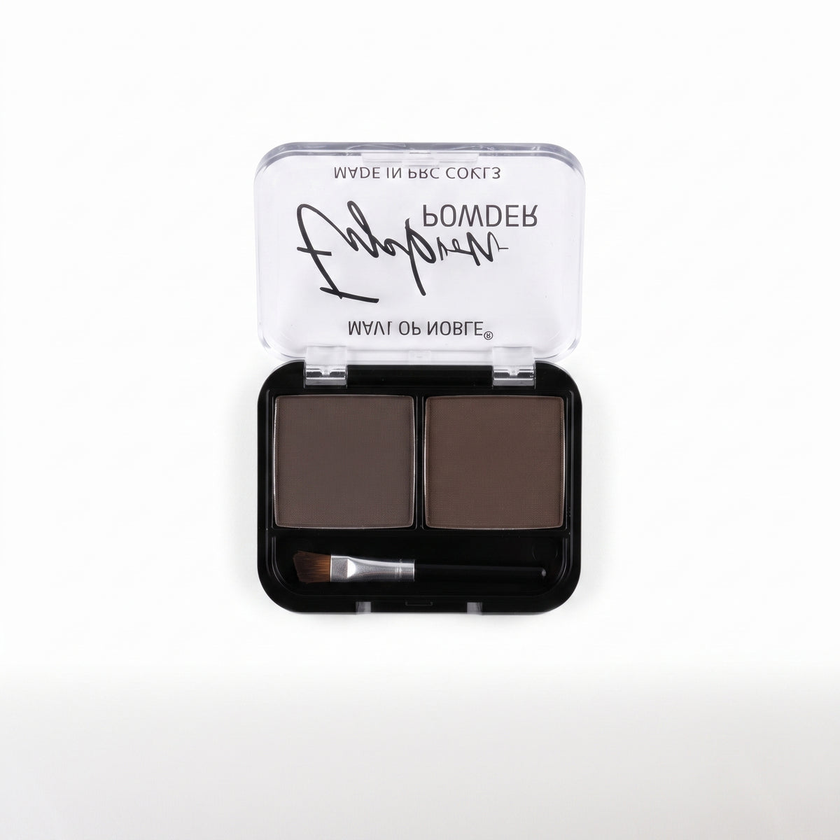 Iman of Noble 2-Color Eyebrow Powder Duo Kit with Mini Angled Brush