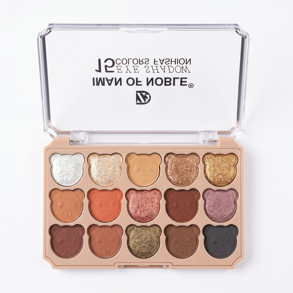 Eyeshadow Palette Bear Shapes