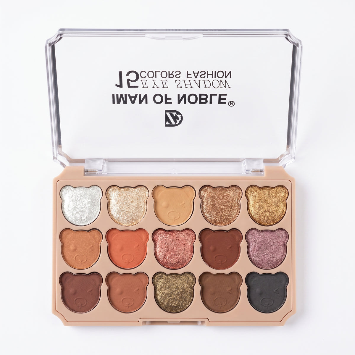 Eyeshadow Palette Bear Shapes