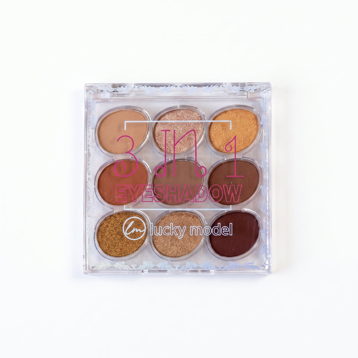 Lucky Model "3 in 1" 9-Color Eyeshadow Palette