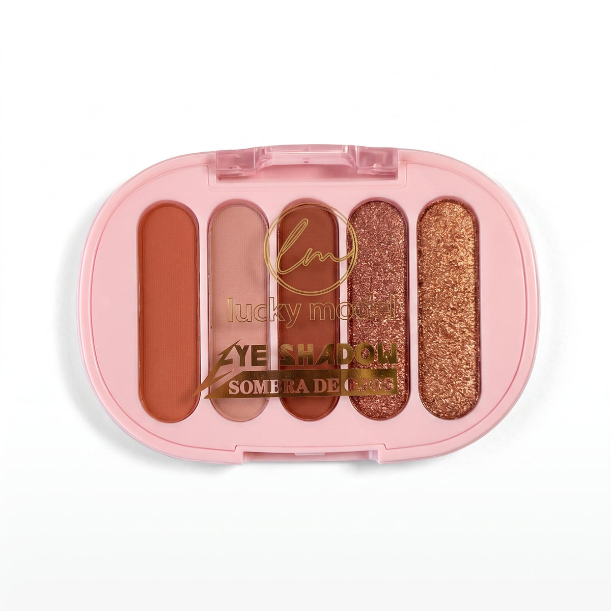 Lucky Model 5-Color Waterproof Long-Lasting Eyeshadow Palette