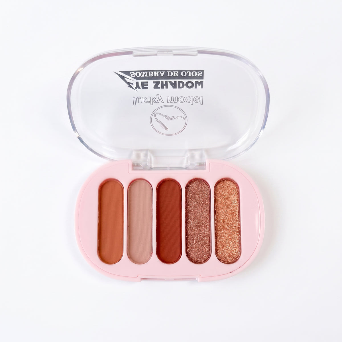 Lucky Model 5-Color Waterproof Long-Lasting Eyeshadow Palette