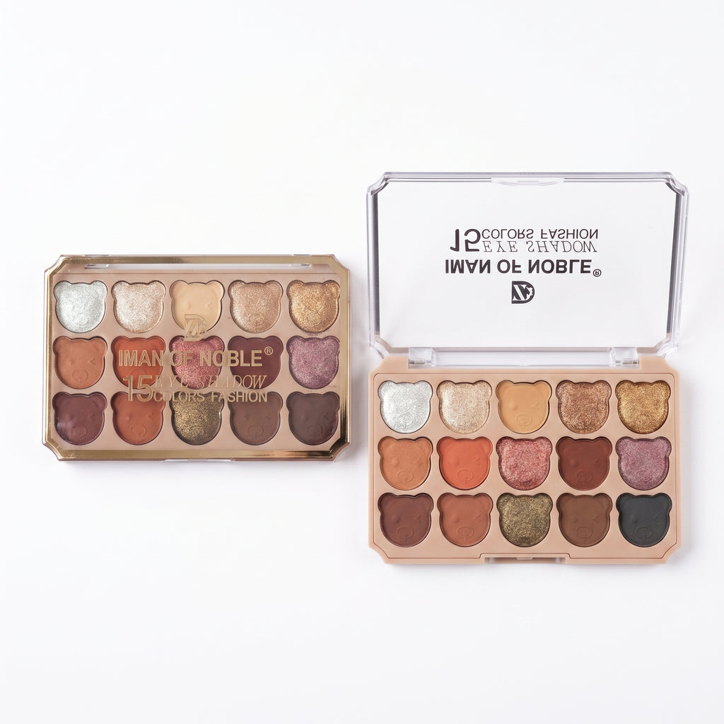 Eyeshadow Palette Bear Shapes