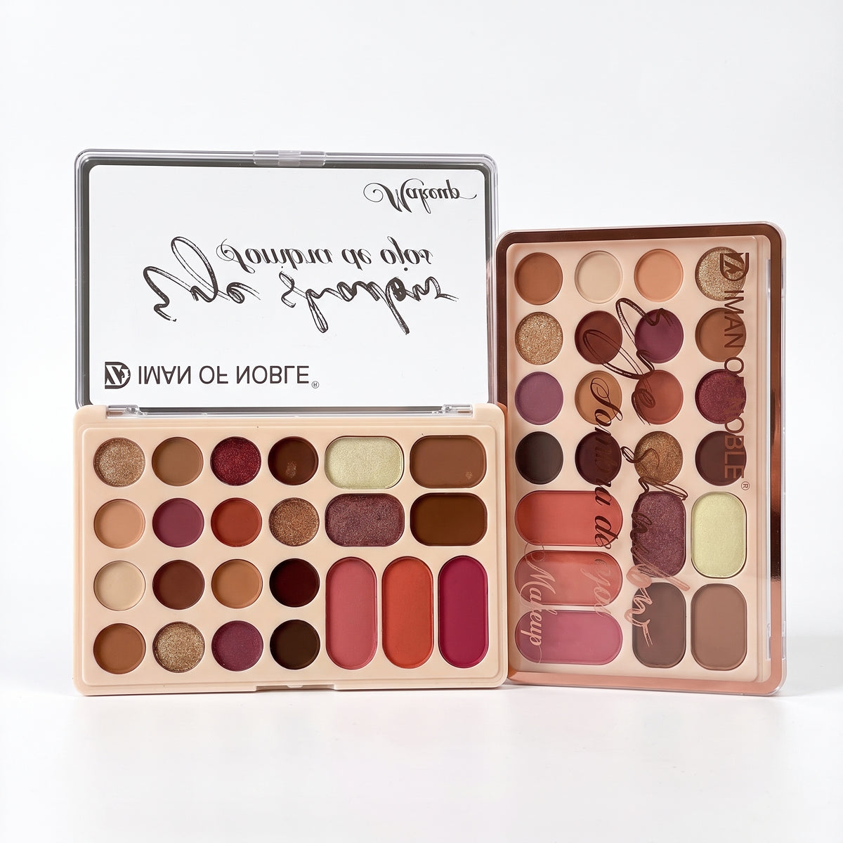 IMAN OF NOBLE Waterproof Matte & Shimmer Eyeshadow Palette