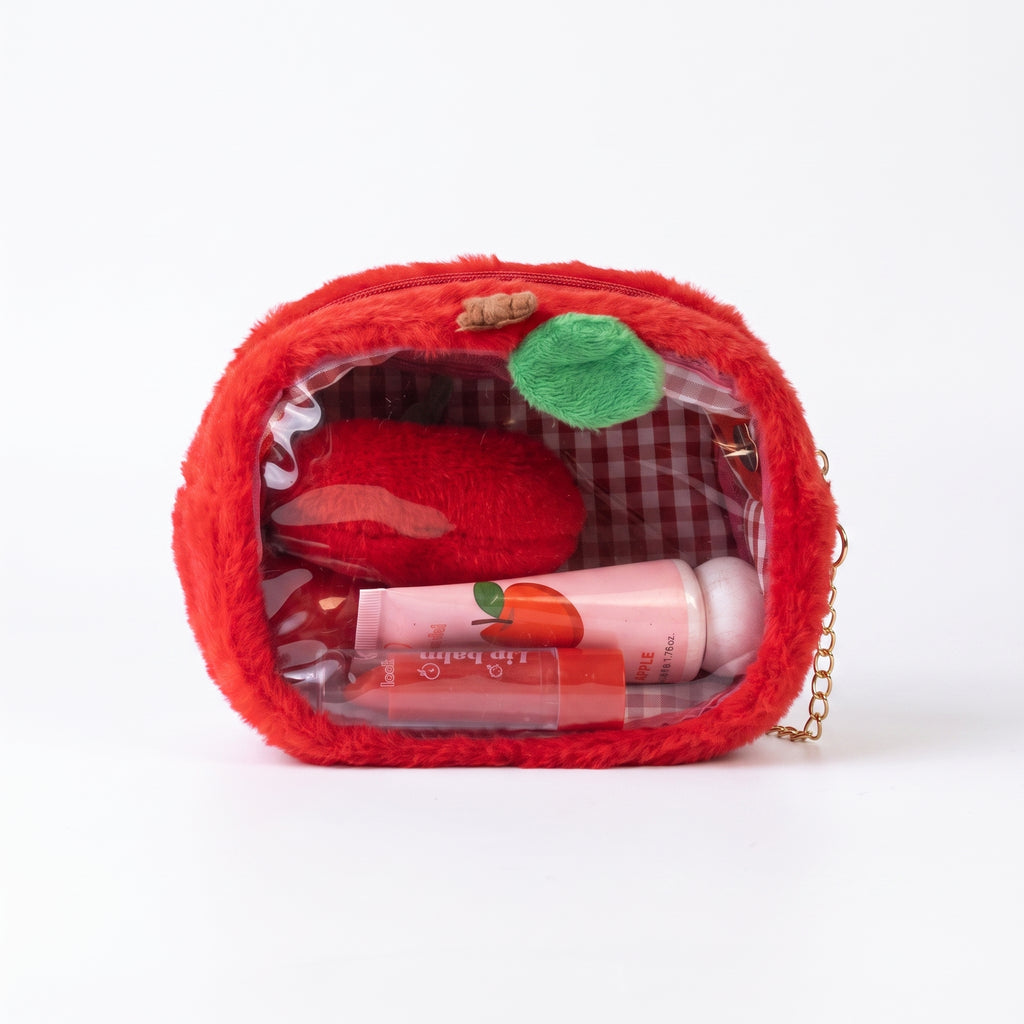 Lucky Model Apple Beauty Care Set & Plush Pouch