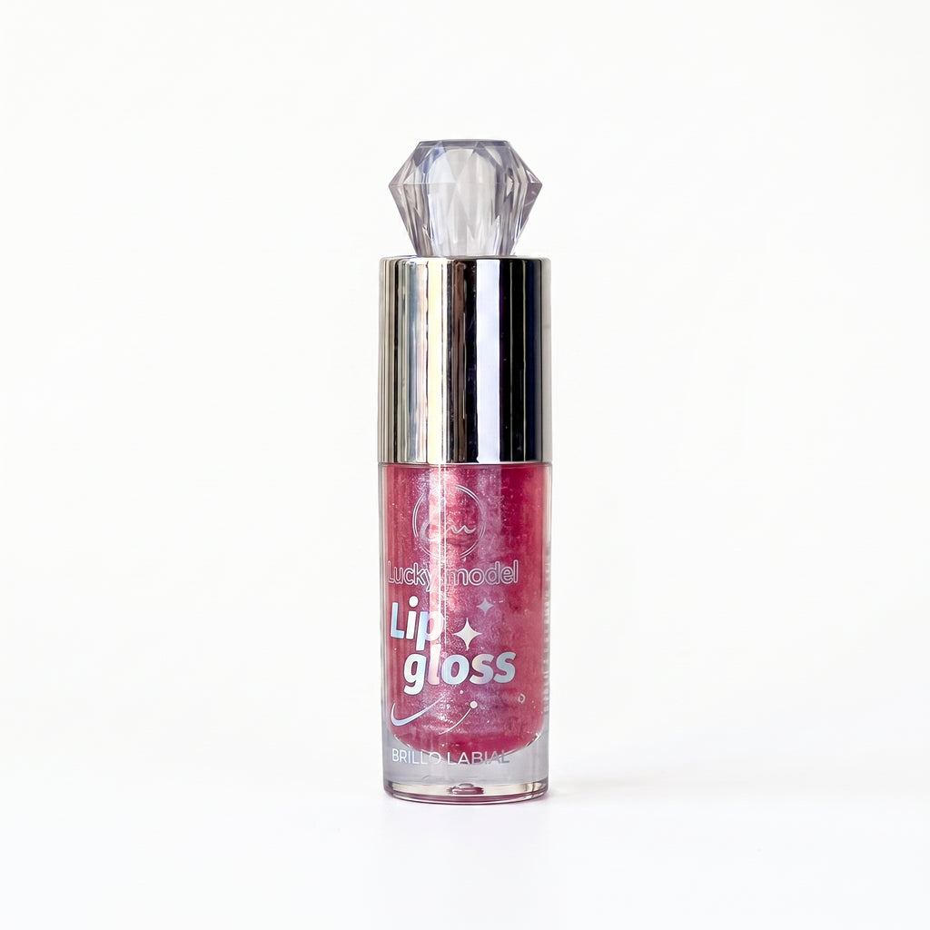 Lucky Model Pearlescent Diamond Crystal Topper Lip Gloss