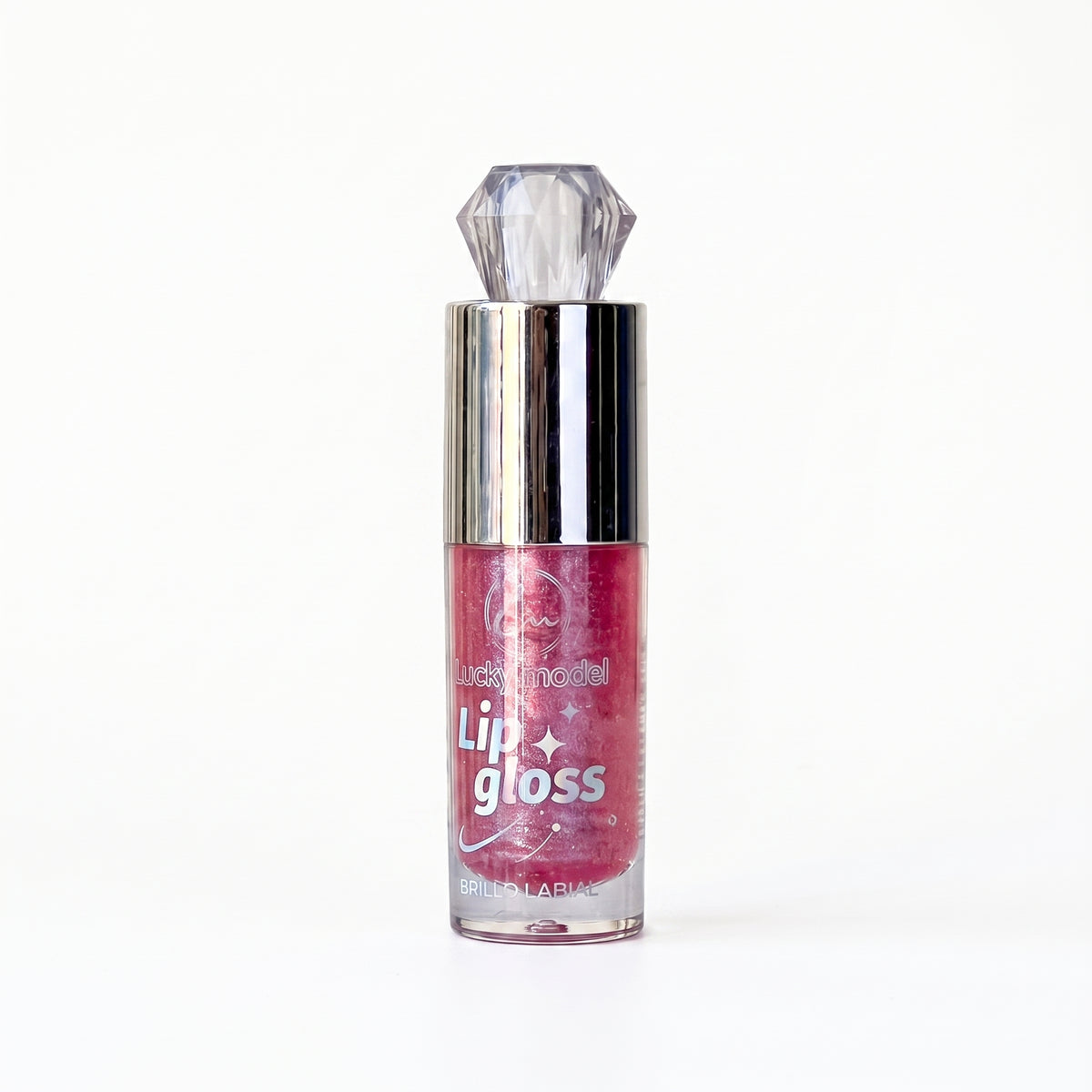 Lucky Model Pearlescent Diamond Crystal Topper Lip Gloss