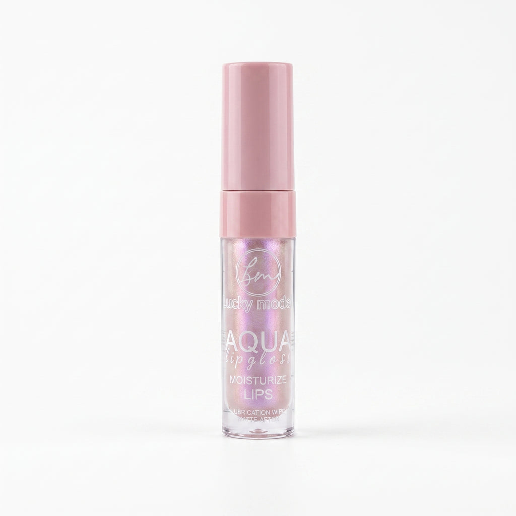 Lucky Model Aqua Moisturizing Shimmer Lip Gloss