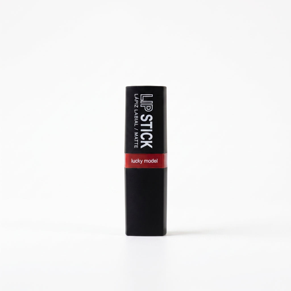 Lucky Model Dark Retro Long-Lasting Black Matte Lipstick