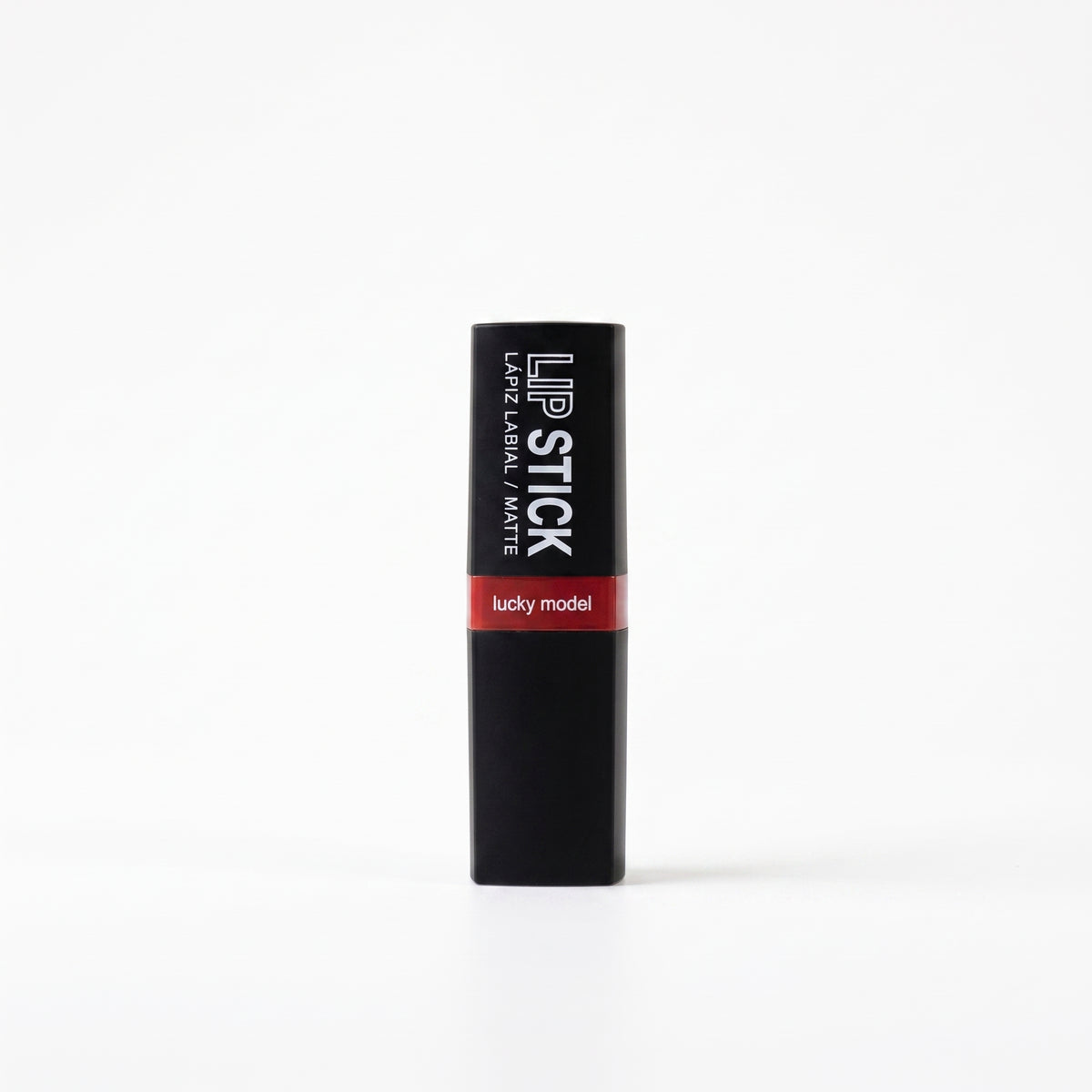 Lucky Model Dark Retro Long-Lasting Black Matte Lipstick