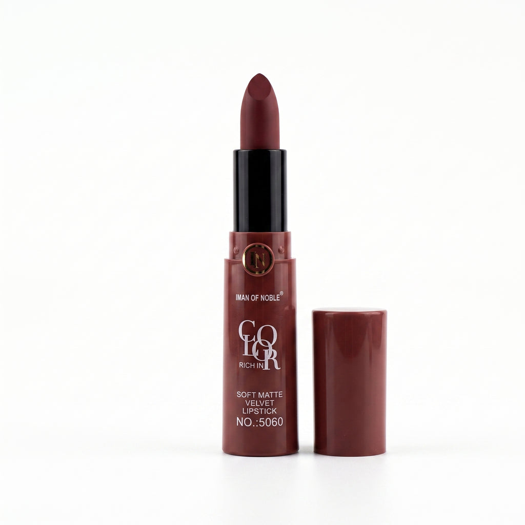 Iman of Noble Soft Matte Velvet Rich Color Lipstick