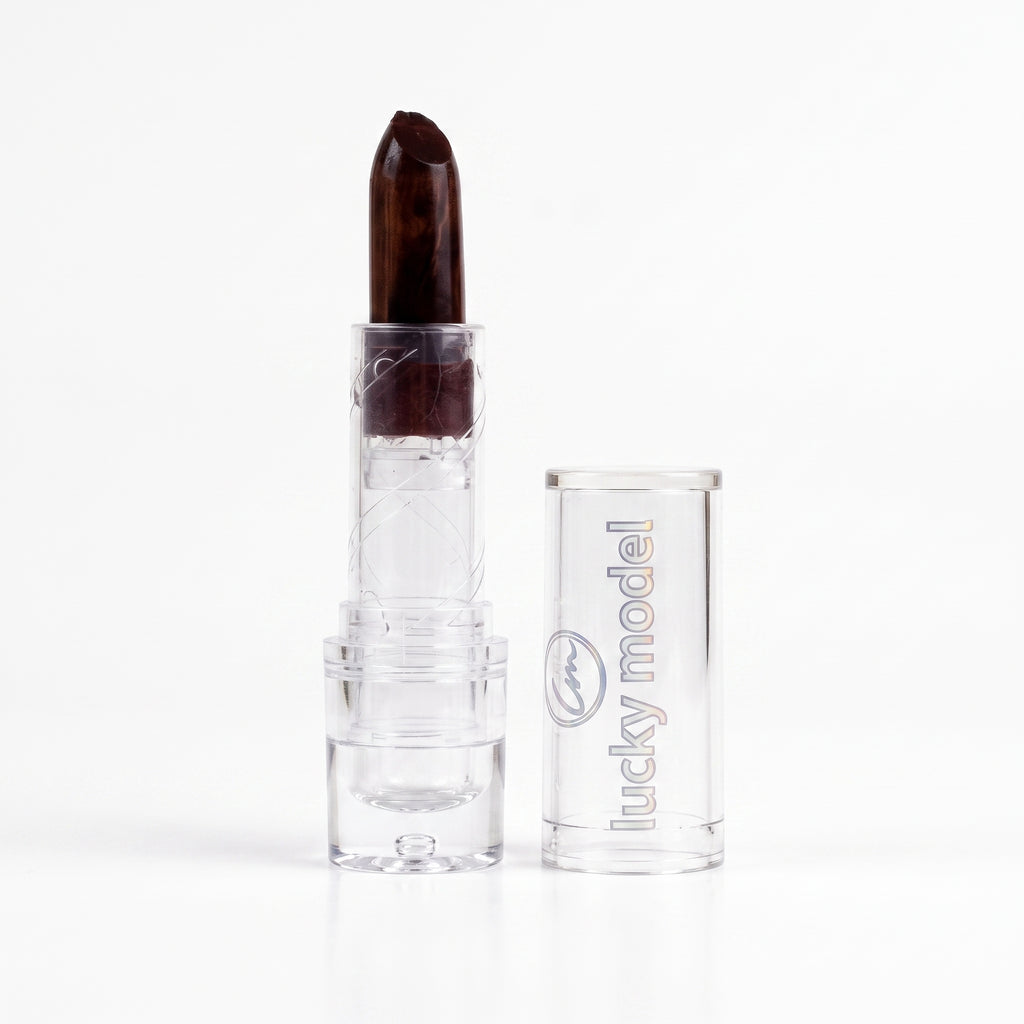 Lucky Model Crystal Clear Holographic Casing Lipstick