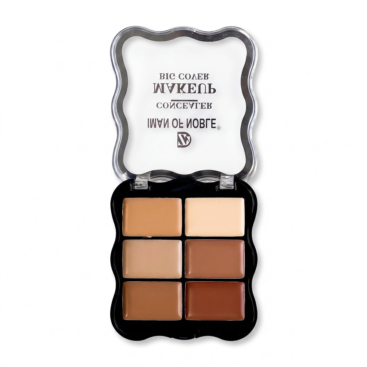IMAN OF NOBLE "Big Cover" 6-Color Cream Concealer Palette