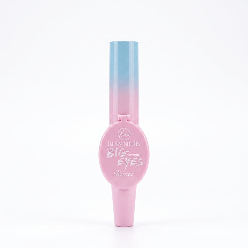 Lucky Model Big Eyes Mascara & Eyeliner Eye Kit with Compact Mirror