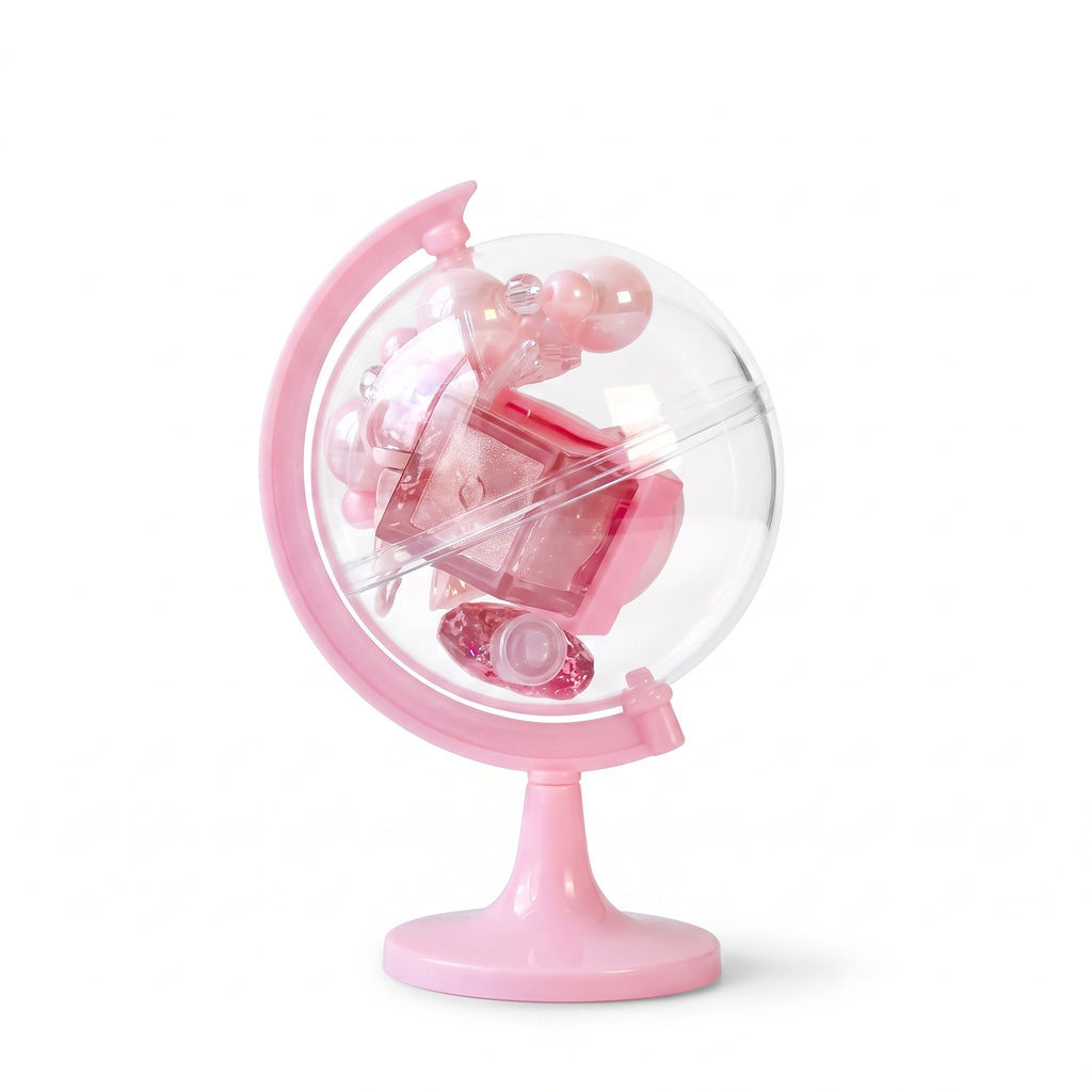 Lucky Model Novelty Globe Lip Gloss & Charm Gift Set