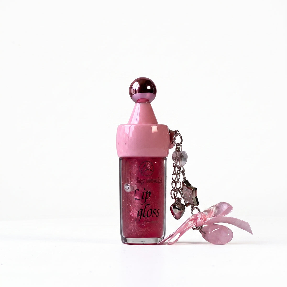 Lucky Model 2-in-1 Magic Gloss Cute Charm Lip Gloss