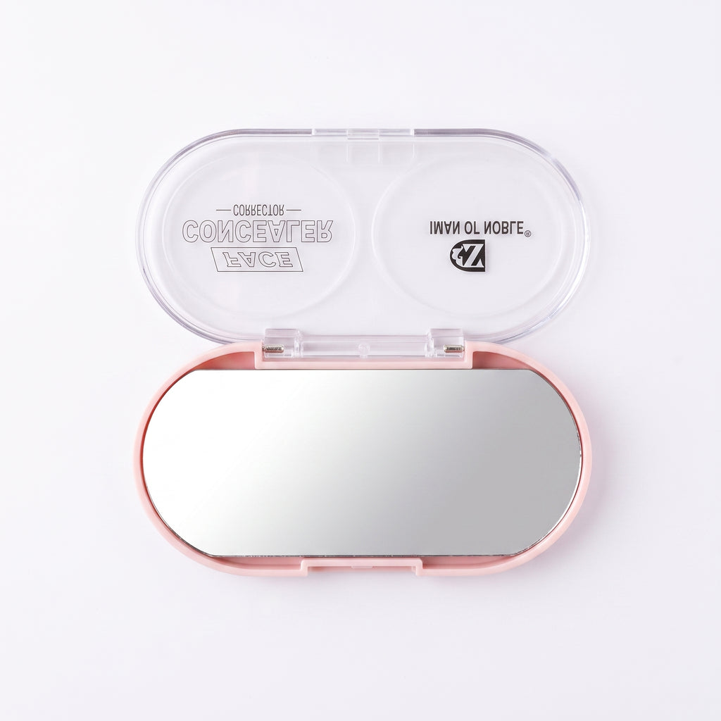 Iman of Noble Rose Embossed Dual Shade Waterproof Blush Compact