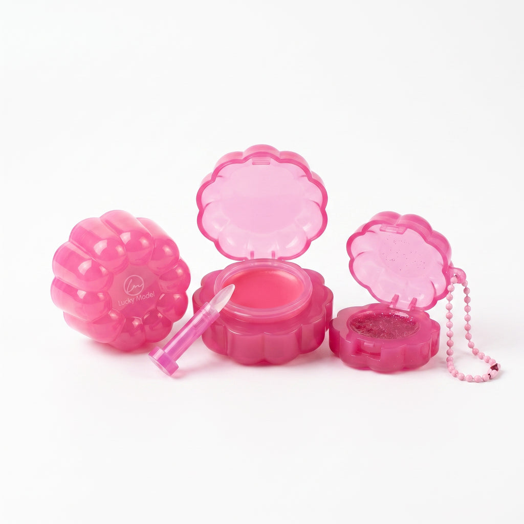 Lucky Model Pudding Jelly 2-in-1 Lip Balm & Lip Clay Set
