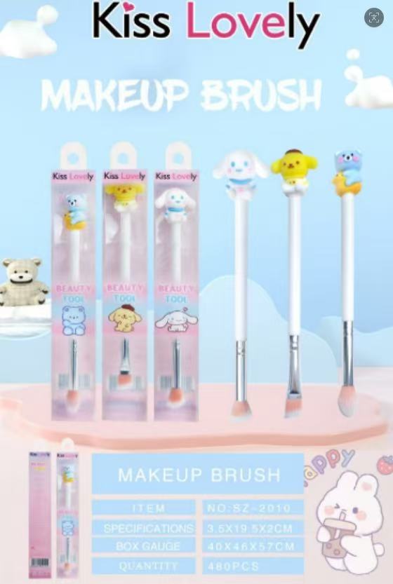Kiss Lovely Cute Mascot Precision Makeup Brush