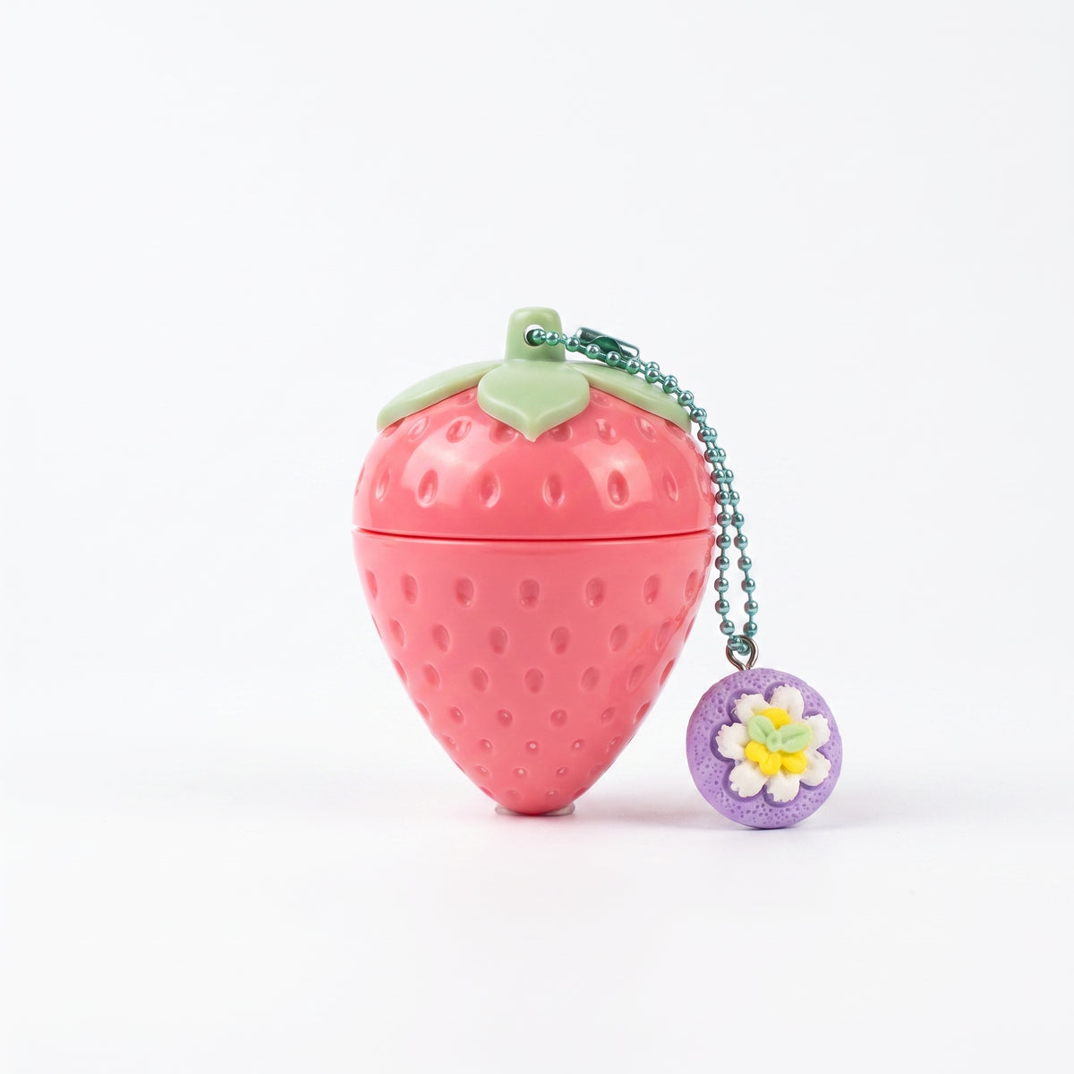 Lucky Model Cute Girl Strawberry Charm Lip Balm